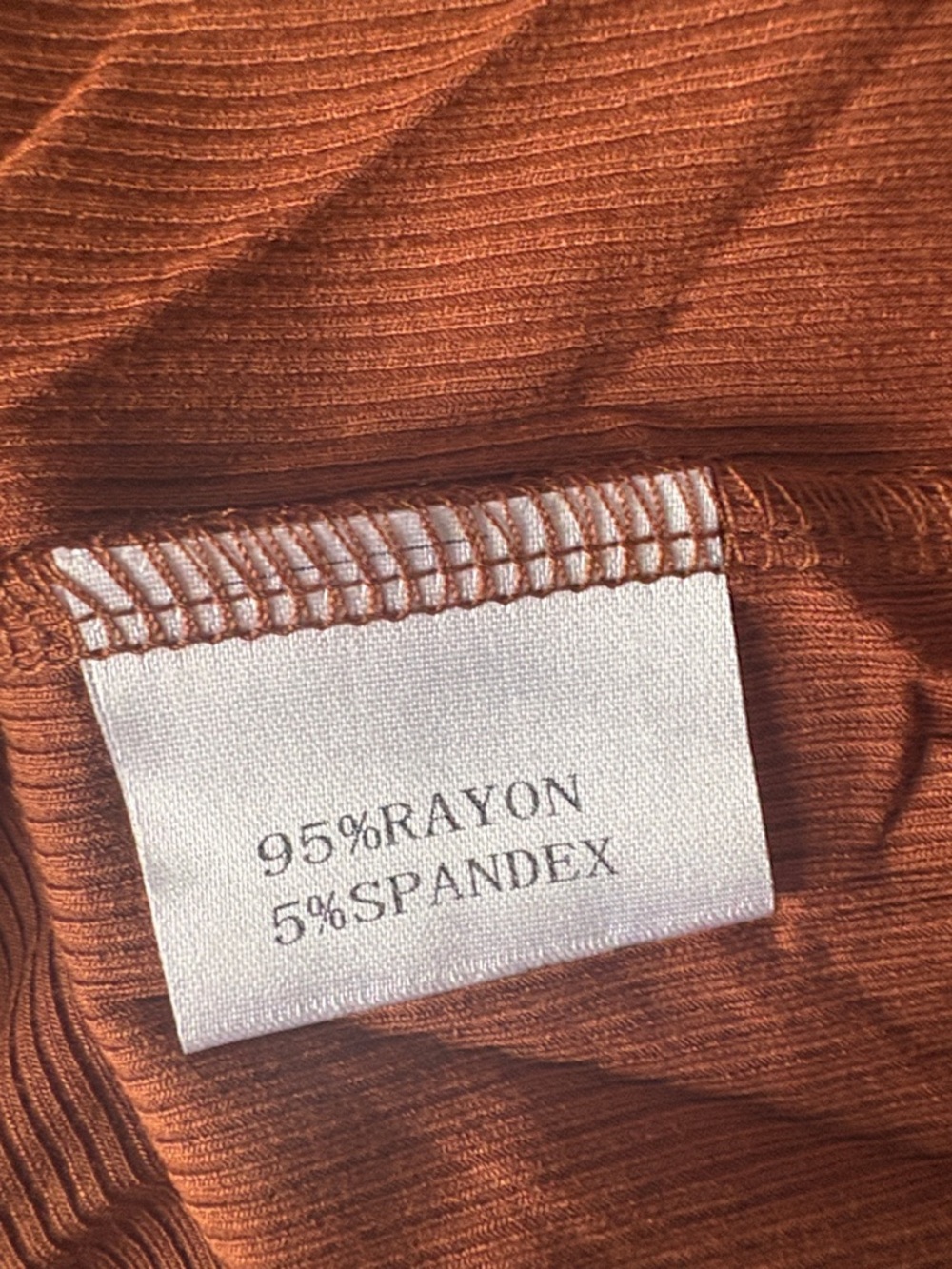 Everyday Long-Sleeve Maxi Dress in Rust - Picture 8 of 8